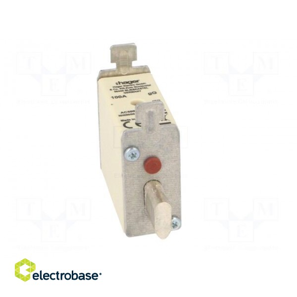 Fuse: fuse | gG | 100A | 500VAC | industrial | NH000 image 9