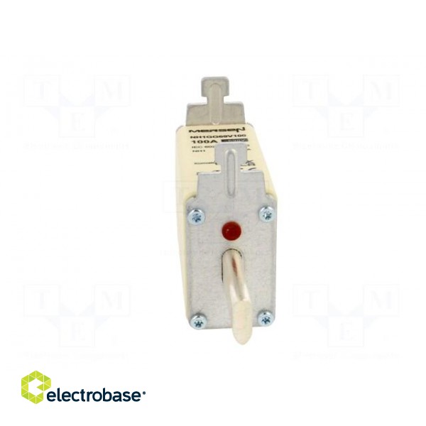 Fuse: fuse | gG | 100A | 690VAC | 400VDC | ceramic,industrial | NH1 фото 9