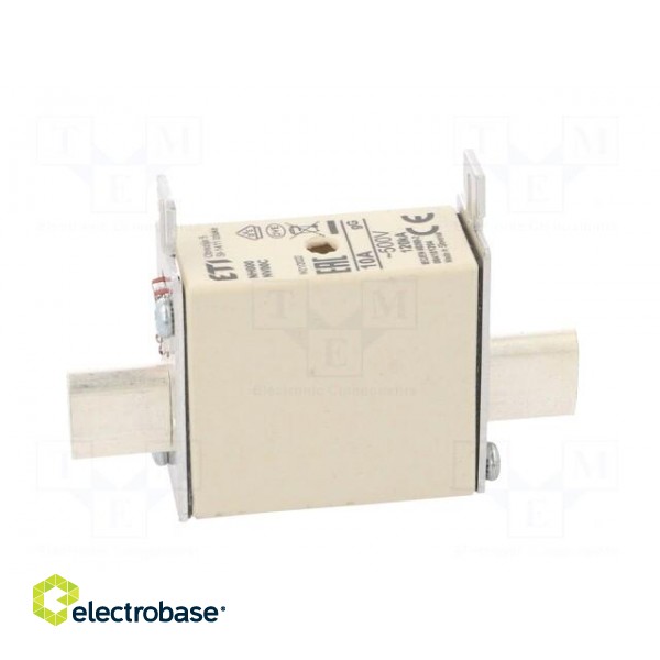 Fuse: fuse | gG | 10A | 500VAC | ceramic,industrial | NH000 | WT-NH image 7