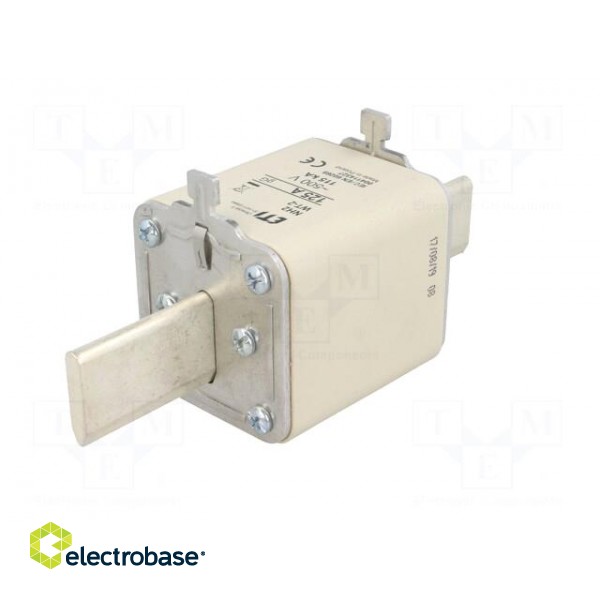 Fuse: fuse | gG | 125A | 500VAC | ceramic,industrial | NH2 | WT-NH image 6