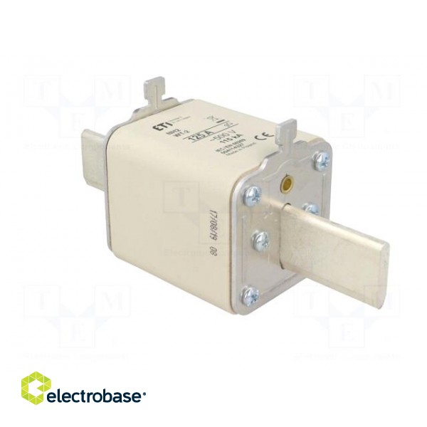 Fuse: fuse | gG | 125A | 500VAC | ceramic,industrial | NH2 | WT-NH image 8
