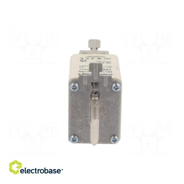 Fuse: fuse | gG | 160A | 500VAC | 250VDC | ceramic,industrial | NH1 фото 5