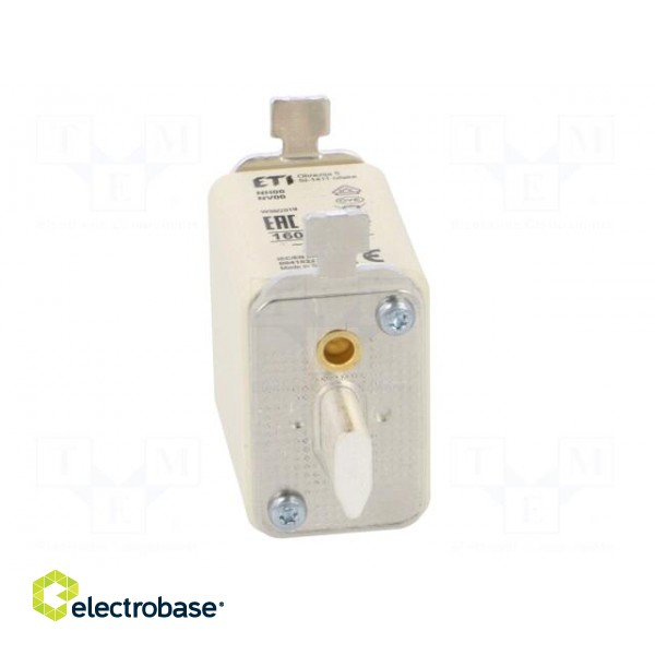 Fuse: fuse | gG | 160A | 500VAC | ceramic,industrial | NH00 | WT-NH image 9