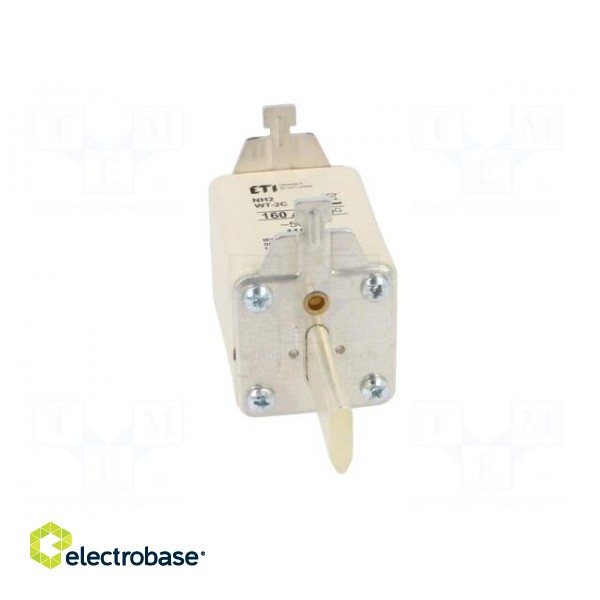Fuse: fuse | gG | 160A | 500VAC | ceramic,industrial | NH2C | WT-NH image 9