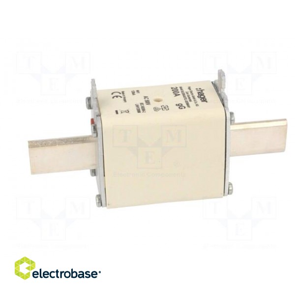 Fuse: fuse | gG | 200A | 500VAC | industrial | NH1 фото 3