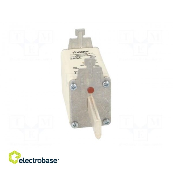 Fuse: fuse | gG | 200A | 500VAC | industrial | NH2 image 9