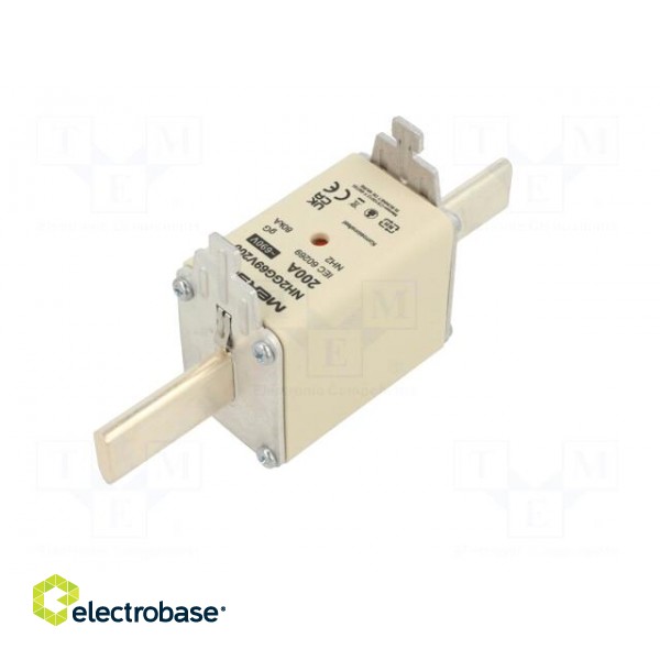 Fuse: fuse | gG | 200A | 690VAC | 250VDC | ceramic,industrial | NH2 image 6