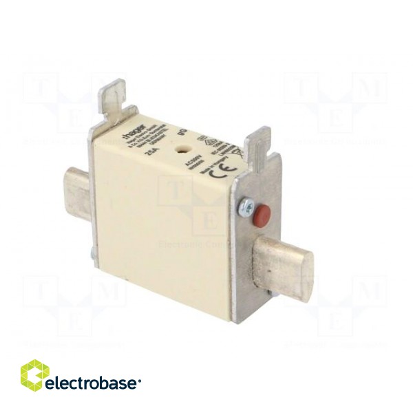 Fuse: fuse | gG | 25A | 500VAC | industrial | NH000 image 8