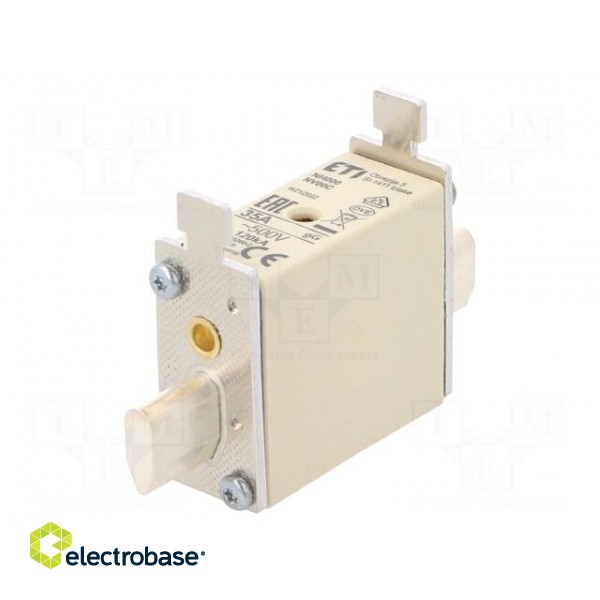 Fuse: fuse | gG | 35A | 500VAC | ceramic,industrial | NH000 | WT-NH image 1