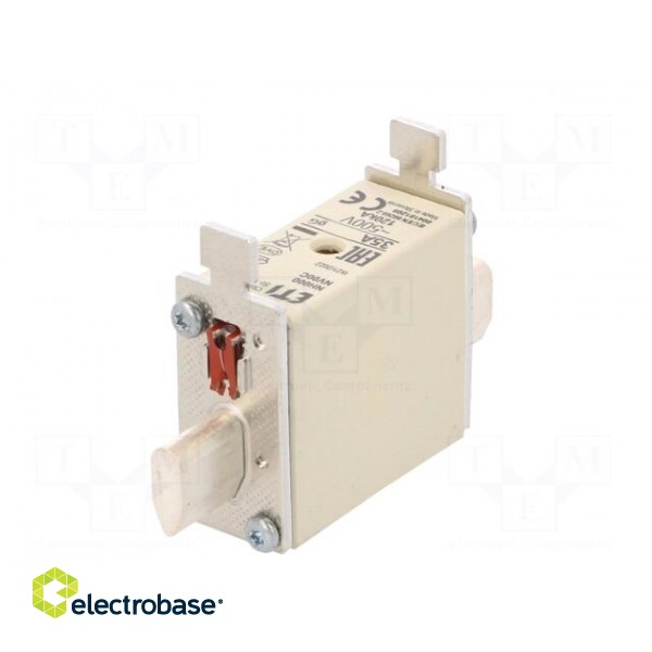Fuse: fuse | gG | 35A | 500VAC | ceramic,industrial | NH000 | WT-NH image 6