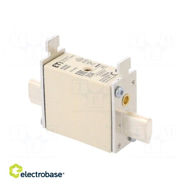 Fuse: fuse | gG | 35A | 500VAC | ceramic,industrial | NH000 | WT-NH image 8