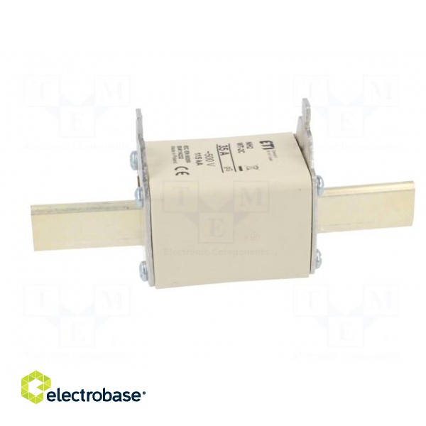 Fuse: fuse | gG | 35A | 500VAC | ceramic,industrial | NH2C | WT-NH image 3