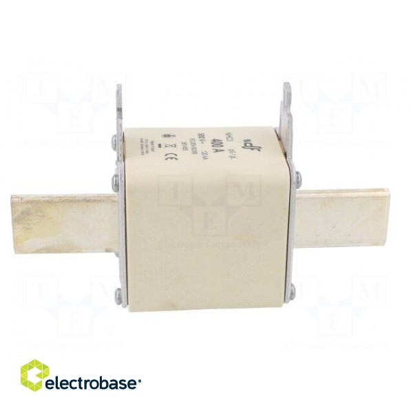 Fuse: fuse | gG | 400A | 500VAC | 250VDC | ceramic | NHC3 image 3