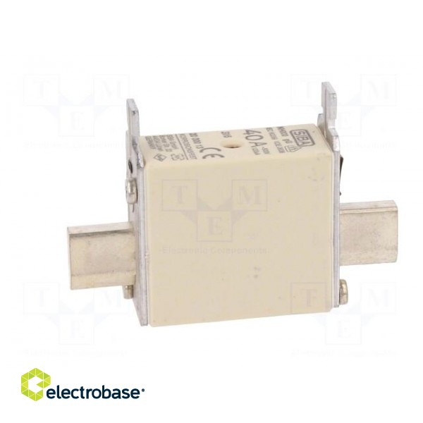 Fuse: fuse | gG | 40A | 500VAC | 220VDC | ceramic,industrial | NH000 paveikslėlis 3