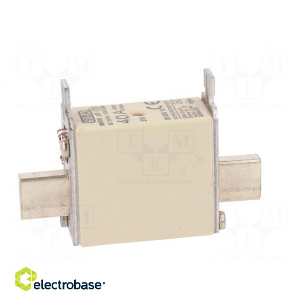 Fuse: fuse | gG | 40A | 500VAC | 220VDC | ceramic,industrial | NH000 image 7