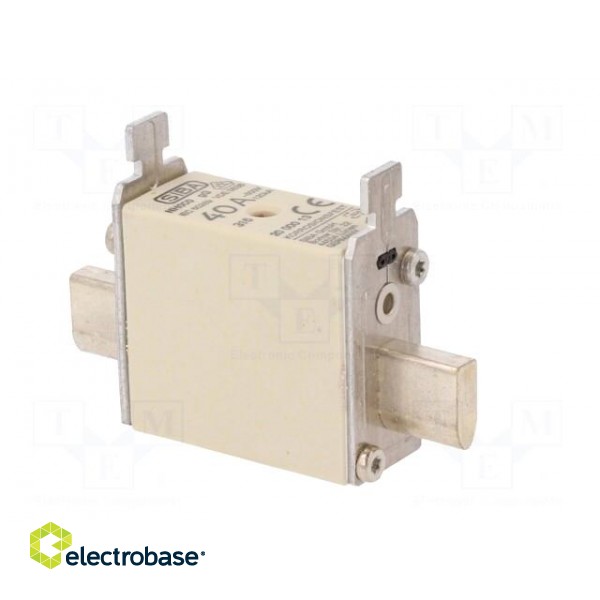 Fuse: fuse | gG | 40A | 500VAC | 220VDC | ceramic,industrial | NH000 image 8