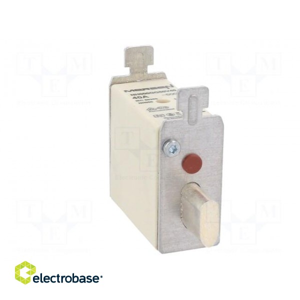 Fuse: fuse | gG | 40A | 500VAC | 250VDC | ceramic,industrial | NH000 фото 9