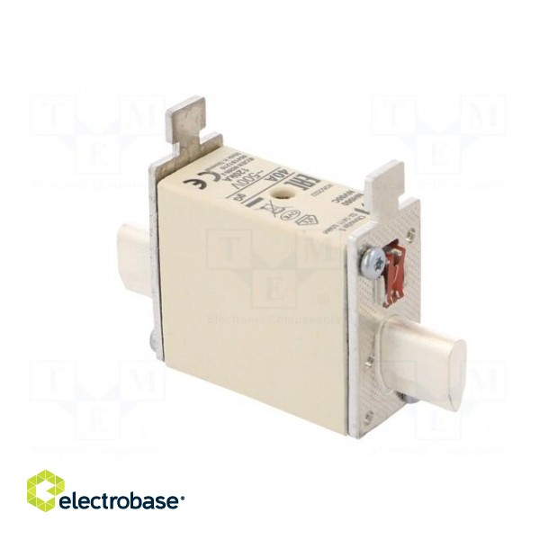 Fuse: fuse | gG | 40A | 500VAC | ceramic,industrial | NH000 | WT-NH image 4