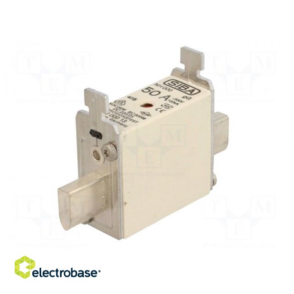 Fuse: fuse | gG | 50A | 500VAC | 220VDC | ceramic,industrial | NH000 image 2