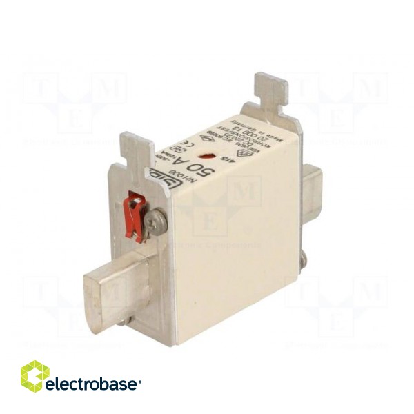 Fuse: fuse | gG | 50A | 500VAC | 220VDC | ceramic,industrial | NH000 image 6