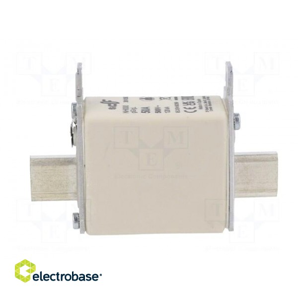Fuse: fuse | gG | 50A | 500VAC | 250VDC | ceramic | NH000 image 7