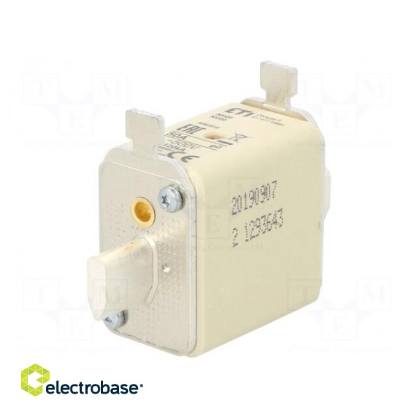 Fuse: fuse | gG | 50A | 500VAC | ceramic,industrial | NH00 | WT-NH image 1