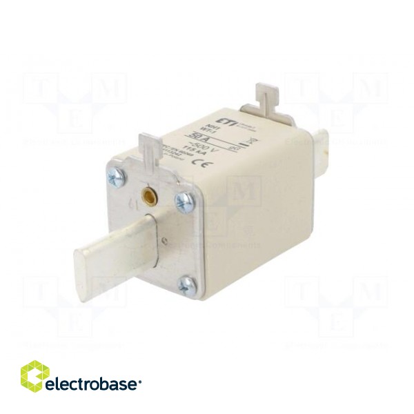 Fuse: fuse | gG | 50A | 500VAC | ceramic,industrial | NH1 | WT-NH image 2