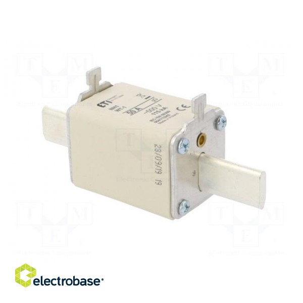 Fuse: fuse | gG | 50A | 500VAC | ceramic,industrial | NH1 | WT-NH image 8