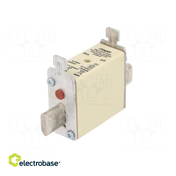 Fuse: fuse | gG | 50A | 500VAC | industrial | NH000 image 2