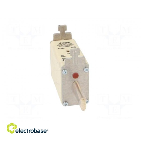 Fuse: fuse | gG | 63A | 500VAC | industrial | NH1C image 9