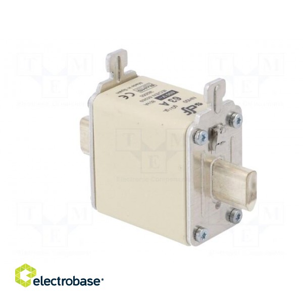 Fuse: fuse | gG | 63A | 690VAC | ceramic,industrial | NH00 image 4