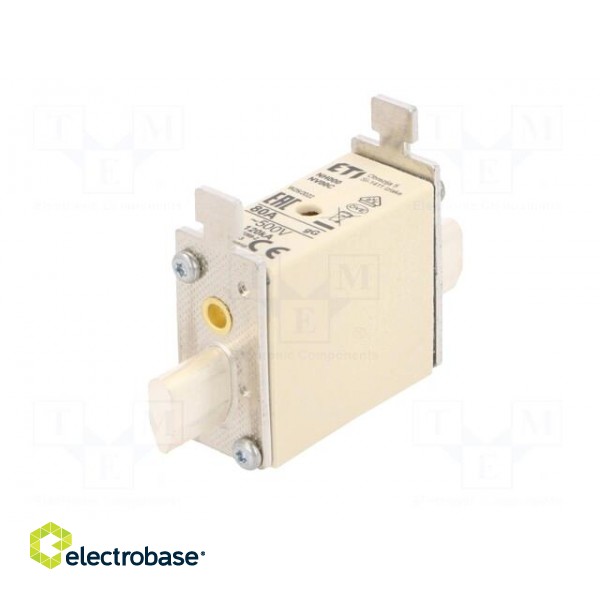 Fuse: fuse | gG | 80A | 500VAC | ceramic,industrial | NH000 | WT-NH image 2