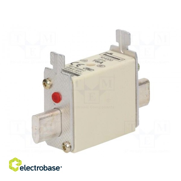 Fuse: fuse | gG,gL | 16A | 500VAC | 250VDC | ceramic,industrial | NH000 image 2