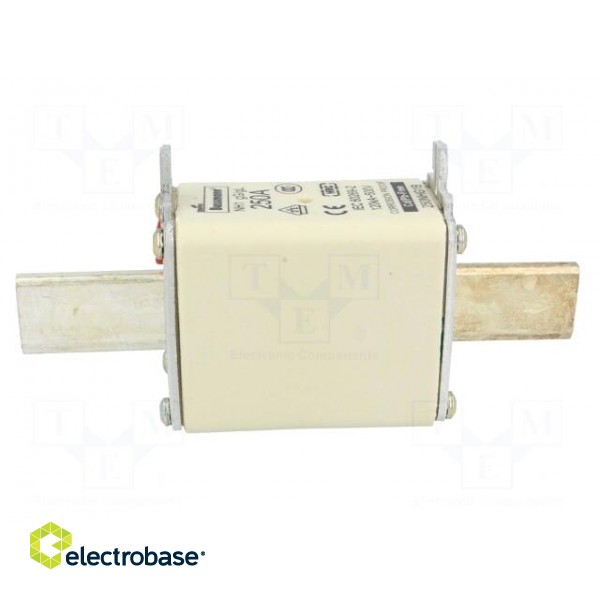 Fuse: fuse | gG,gL | 250A | 500VAC | 250VDC | ceramic,industrial | NH1 фото 3