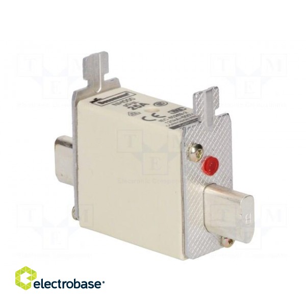 Fuse: fuse | gG,gL | 25A | 500VAC | 250VDC | ceramic,industrial | NH000 image 8