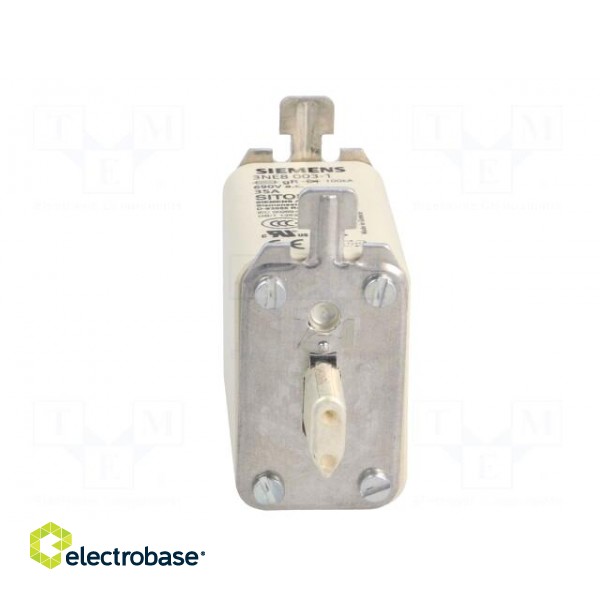 Fuse: fuse | gR | 35A | 690VAC | 440VDC | industrial | NH00 | SENTRON image 5