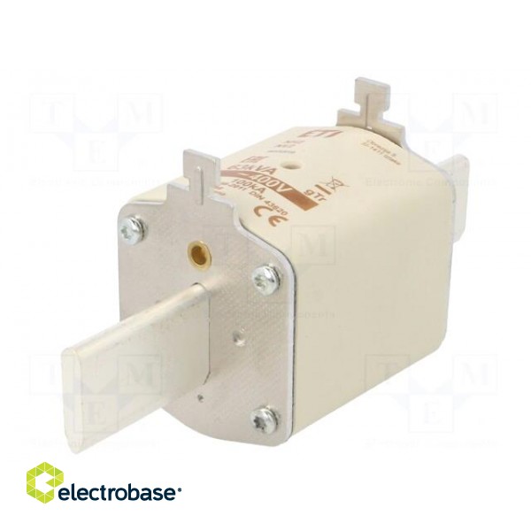 Fuse: fuse | gTr | 91A | 400VAC | ceramic,industrial | NH2 | WT-NH image 1