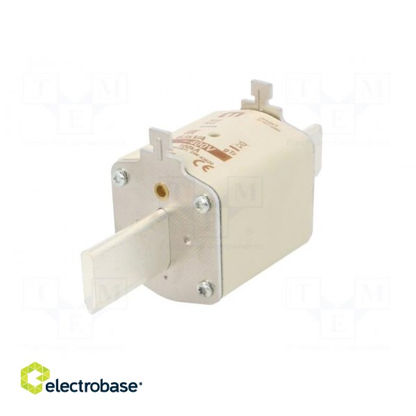 Fuse: fuse | gTr | 91A | 400VAC | ceramic,industrial | NH2 | WT-NH image 2