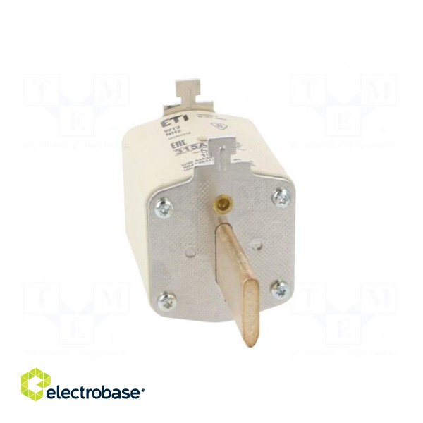 Fuse: fuse | quick blow | 315A | 500VAC | ceramic,industrial | NH2 фото 9