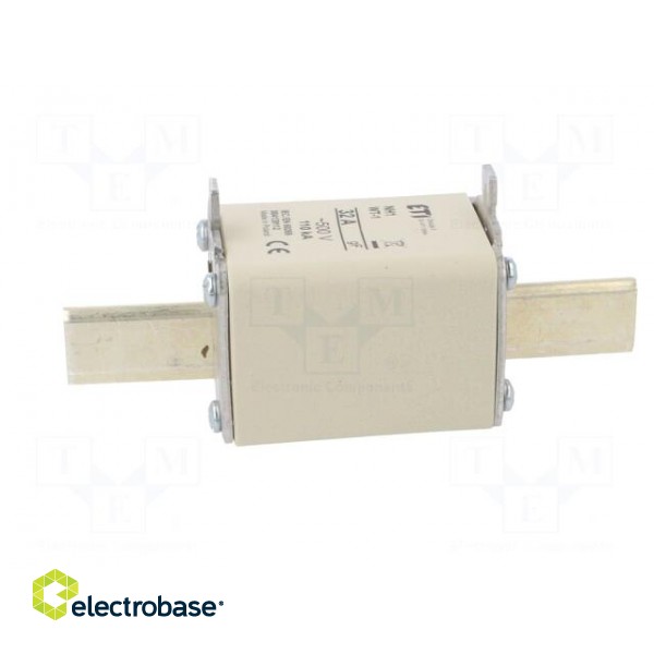 Fuse: fuse | quick blow | 32A | 500VAC | ceramic,industrial | NH1 | WT-NH фото 3