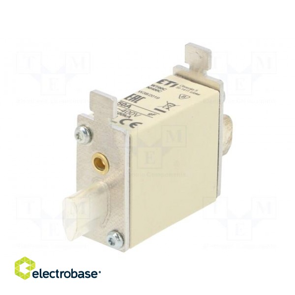 Fuse: fuse | quick blow | 50A | 400VAC | ceramic,industrial | NH00C image 1