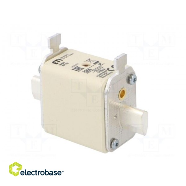 Fuse: fuse | quick blow | 50A | 500VAC | ceramic,industrial | NH00 image 8