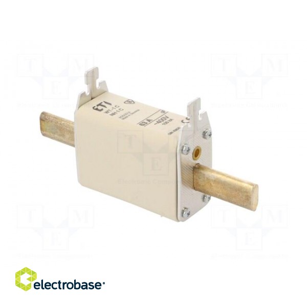 Fuse: fuse | quick blow | 63A | 400VAC | ceramic,industrial | NH1C image 8