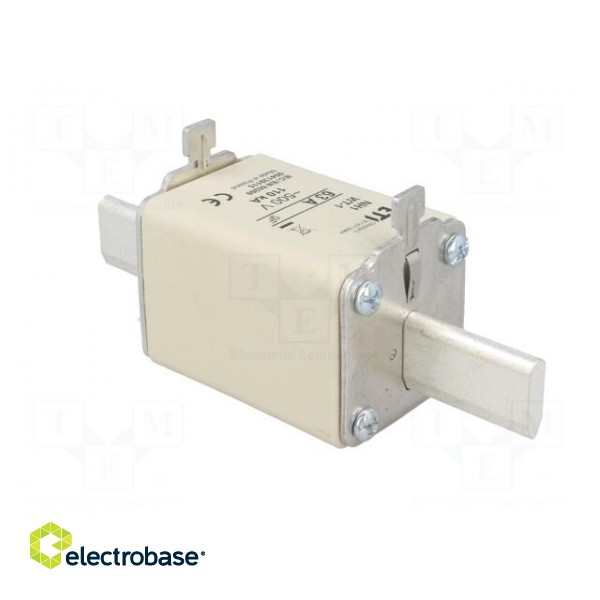 Fuse: fuse | quick blow | 63A | 500VAC | ceramic,industrial | NH1 | WT-NH image 4