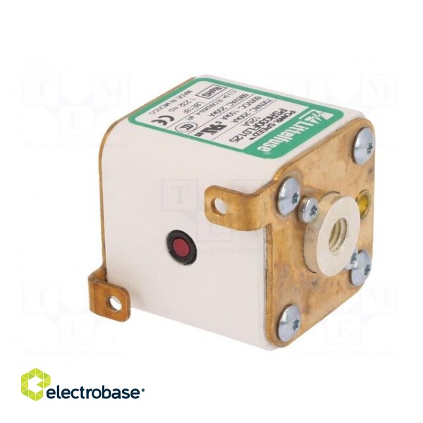 Fuse: fuse | ultra rapid | 125A | 690VAC | 600VDC | ceramic,industrial image 4