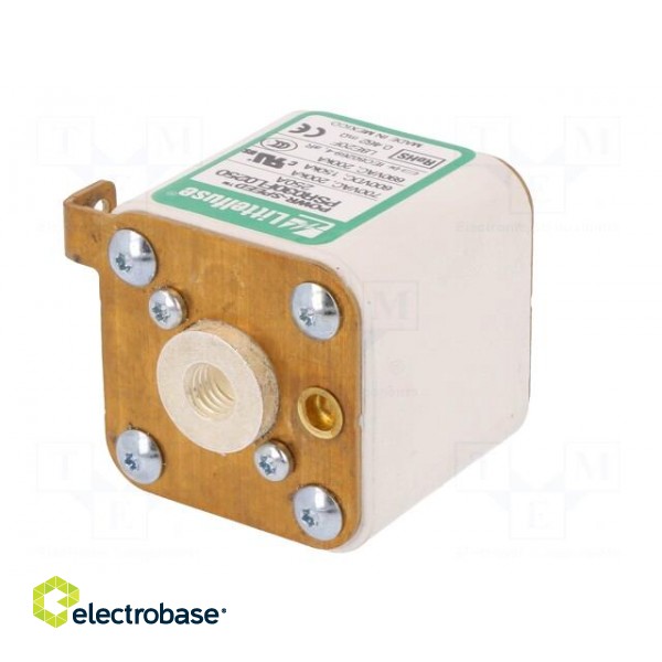 Fuse: fuse | ultra rapid | 250A | 690VAC | 600VDC | ceramic,industrial image 6