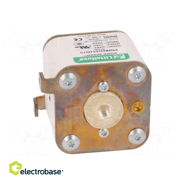 Fuse: fuse | ultra rapid | 315A | 690VAC | 600VDC | ceramic,industrial image 5