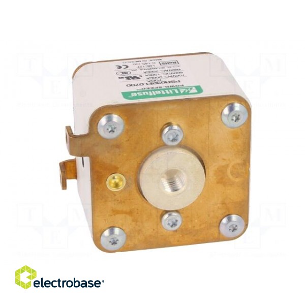 Fuse: fuse | ultra rapid | 700A | 690VAC | 600VDC | ceramic,industrial фото 5