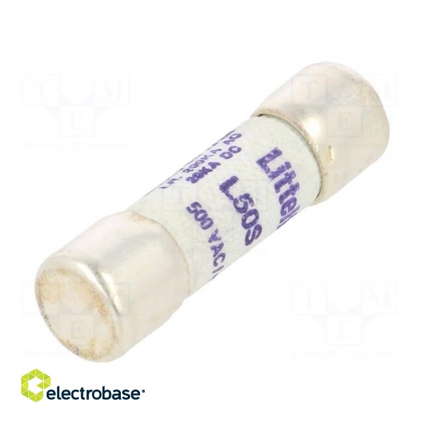 Fuse: fuse | 15A | 500VAC | cylindrical,industrial,semiconductor