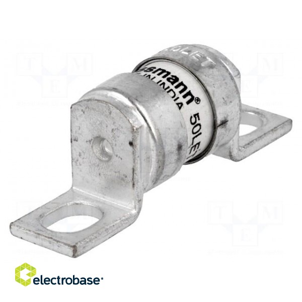 Fuse: fuse | 50A | 240VAC | 150VDC | ceramic,industrial | LET image 1